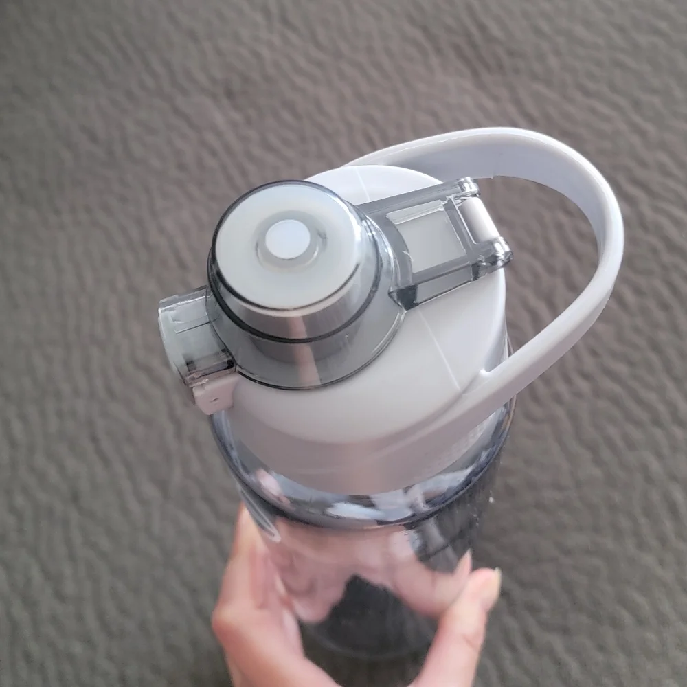 Gaiam Yoga Grey water bottle